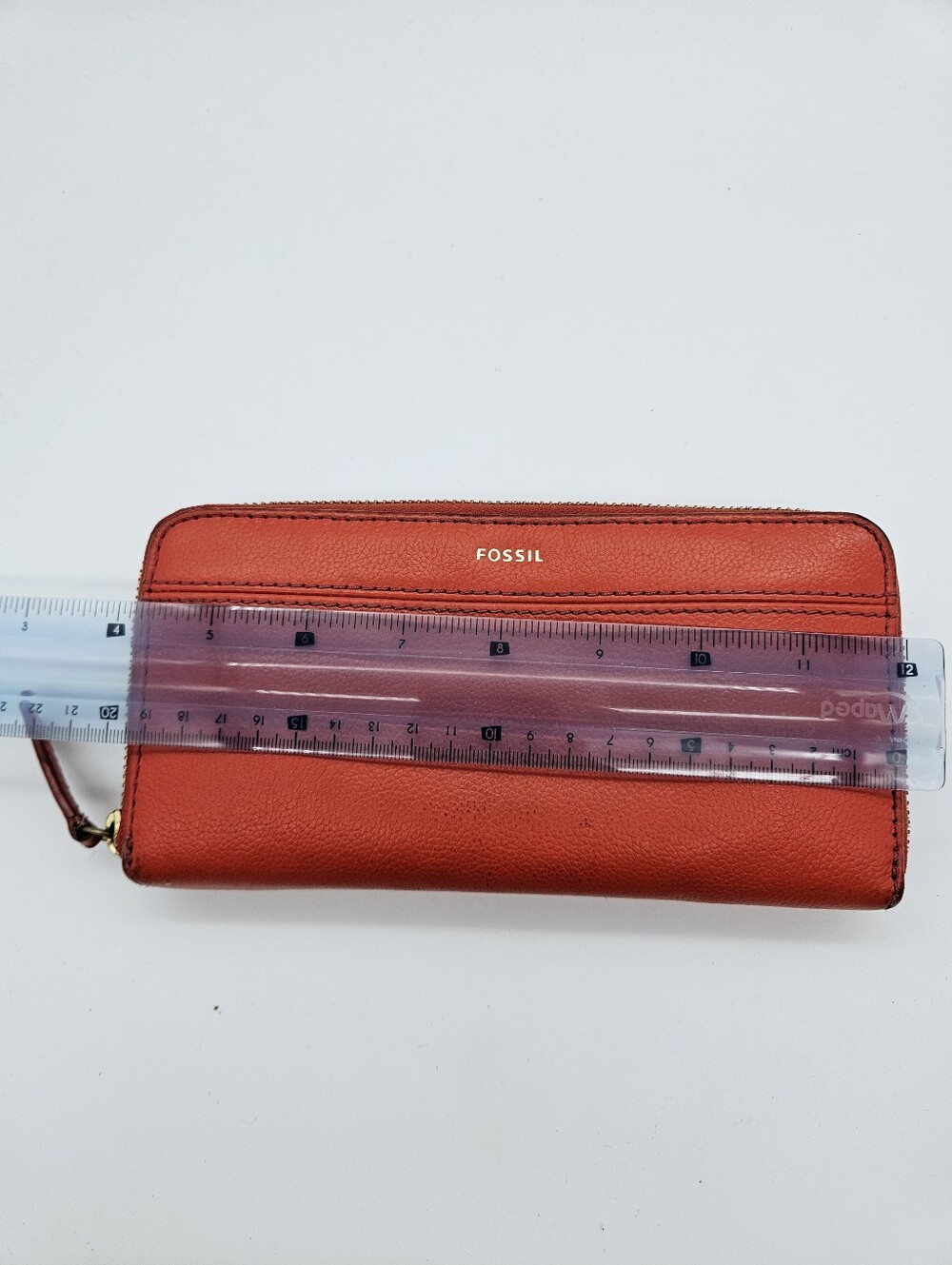 FOSSIL | leather zip wallet - Picture 9 of 9